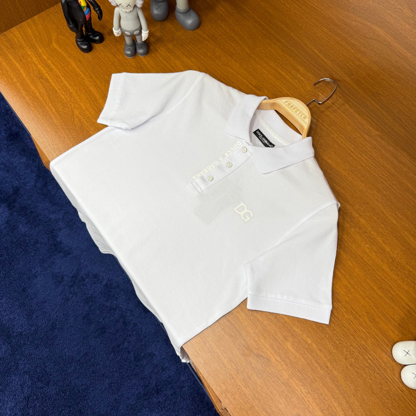 Dolce Gabbana Polo Yaka Beyaz