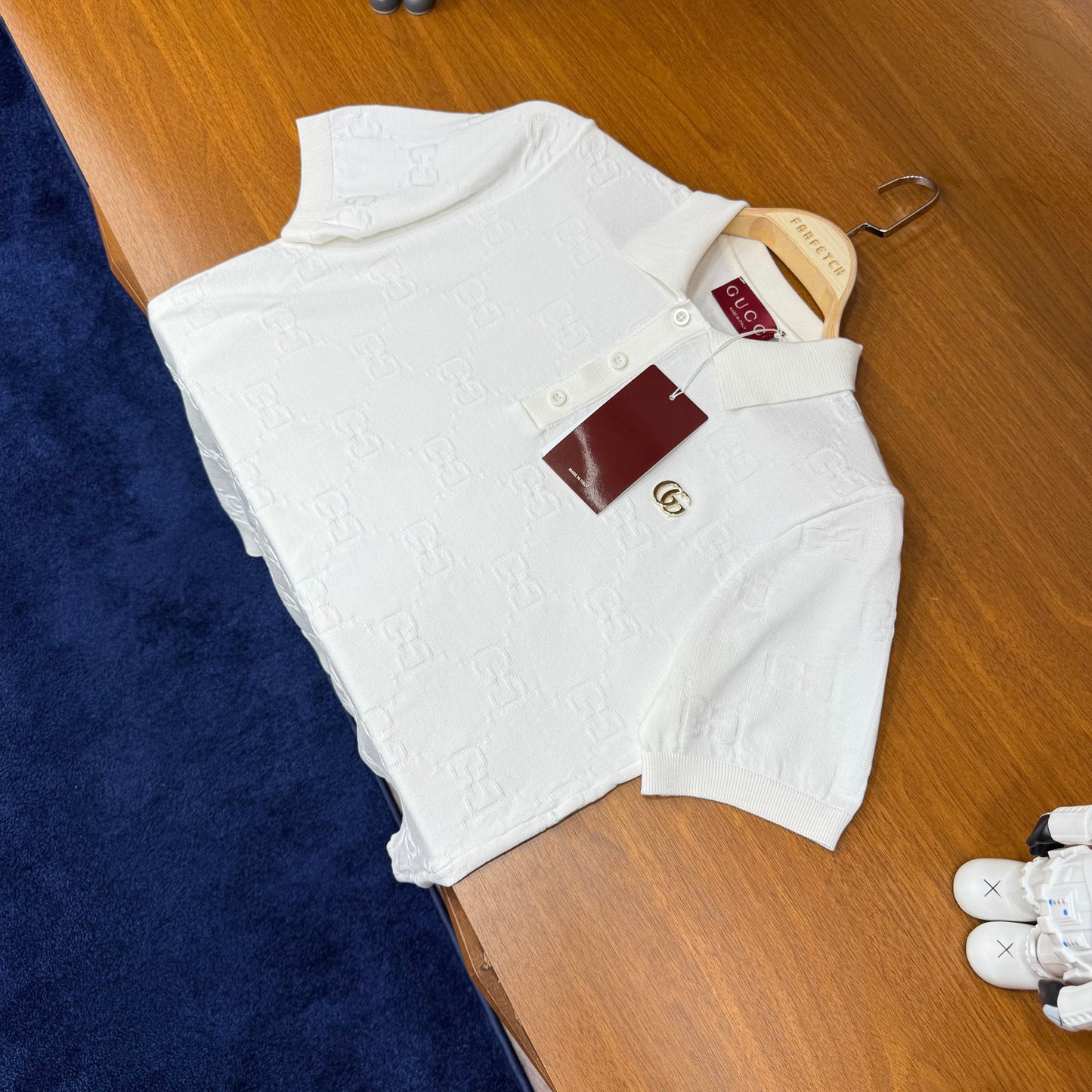 Gucci Örme TrikoT-SH!rt Beyaz