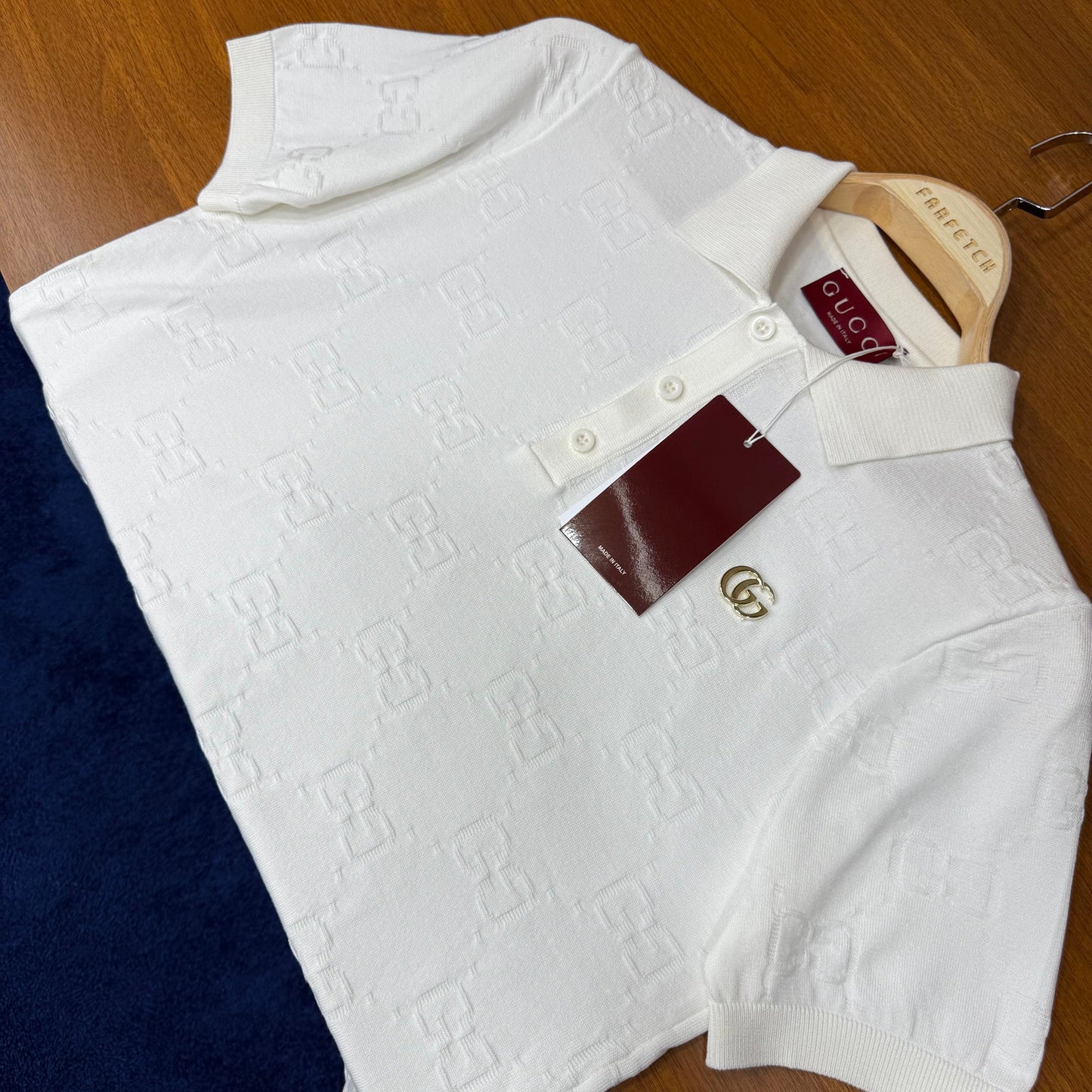 Gucci Örme TrikoT-SH!rt Beyaz
