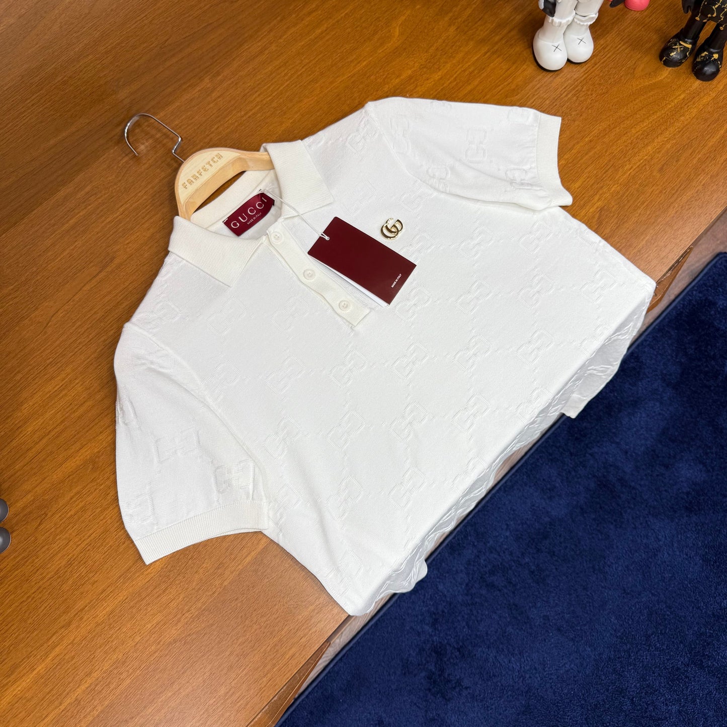 Gucci Örme TrikoT-SH!rt Beyaz